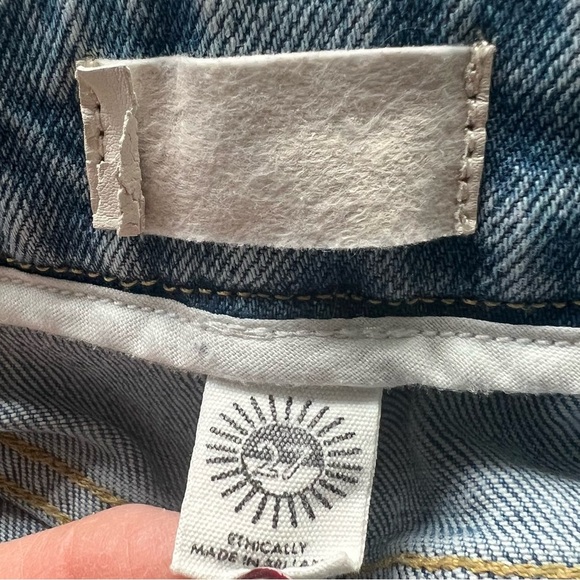 Porter Blue The Wanderer Flare Leg Jeans Gracie Denim  Boho Sailor Women’s 27 - Picture 11 of 12